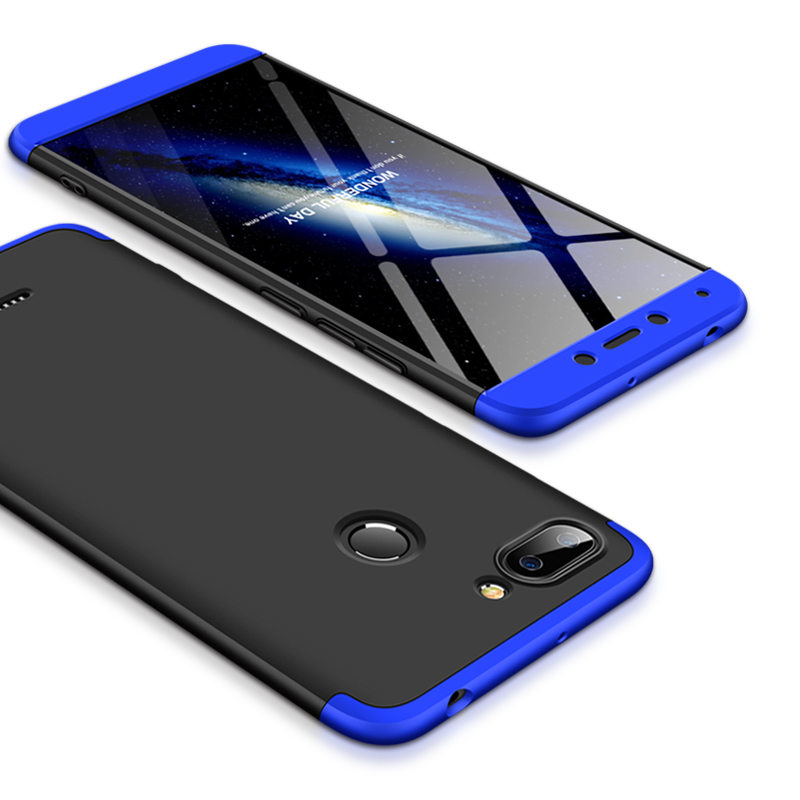 360 Cover case for Xiaomi Redmi 6, Removable 3in1 Hard PC Shield Back Cover Case for Xiaomi Redmi 6 phone cases