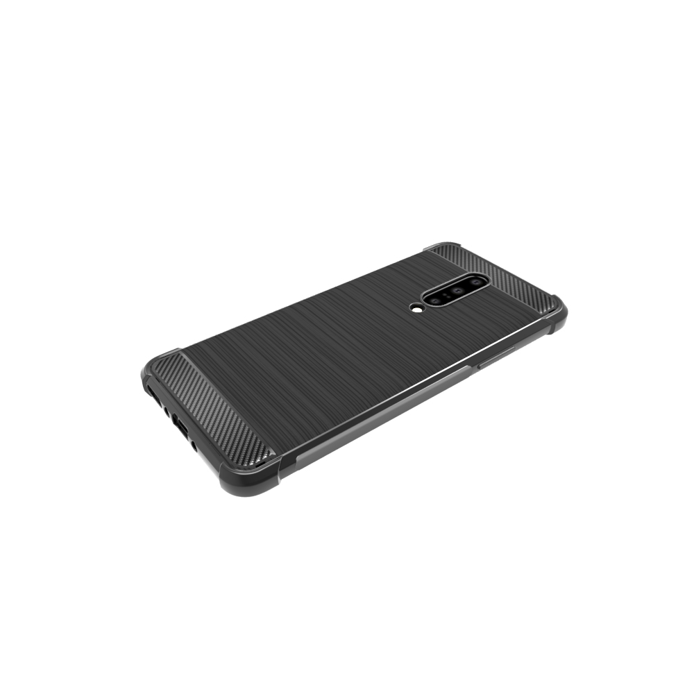 newstyle Carbon Fiber Cover soft Tpu Brushed case For Oneplus 7