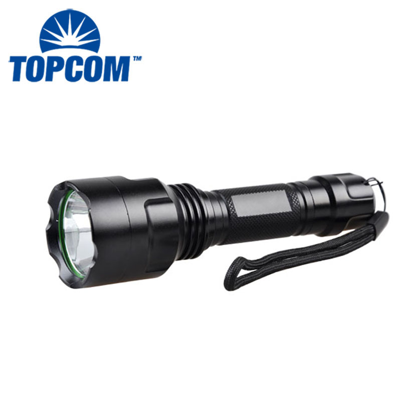 Most powerful led light 18650 Rechargeable Aluminum Police LED flash torch