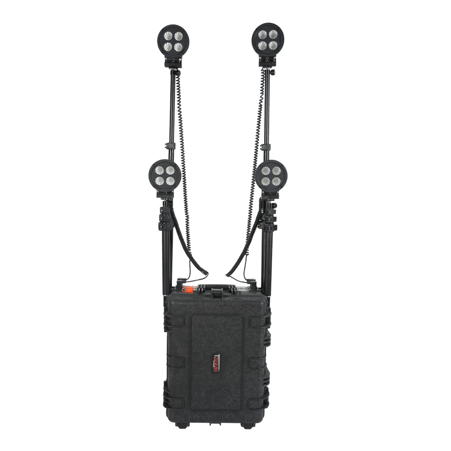 portable led area lighting system