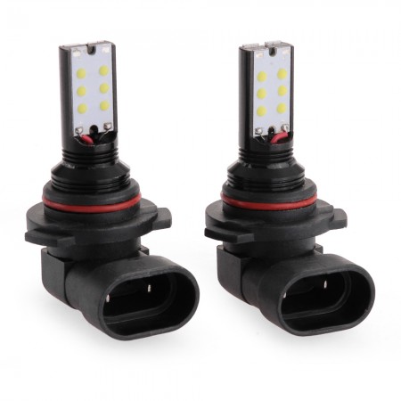 9006/HB4 6W 360LM 12LED 6000-6500K White Light LED Bulb for Car (DC12-24V 2pcs)