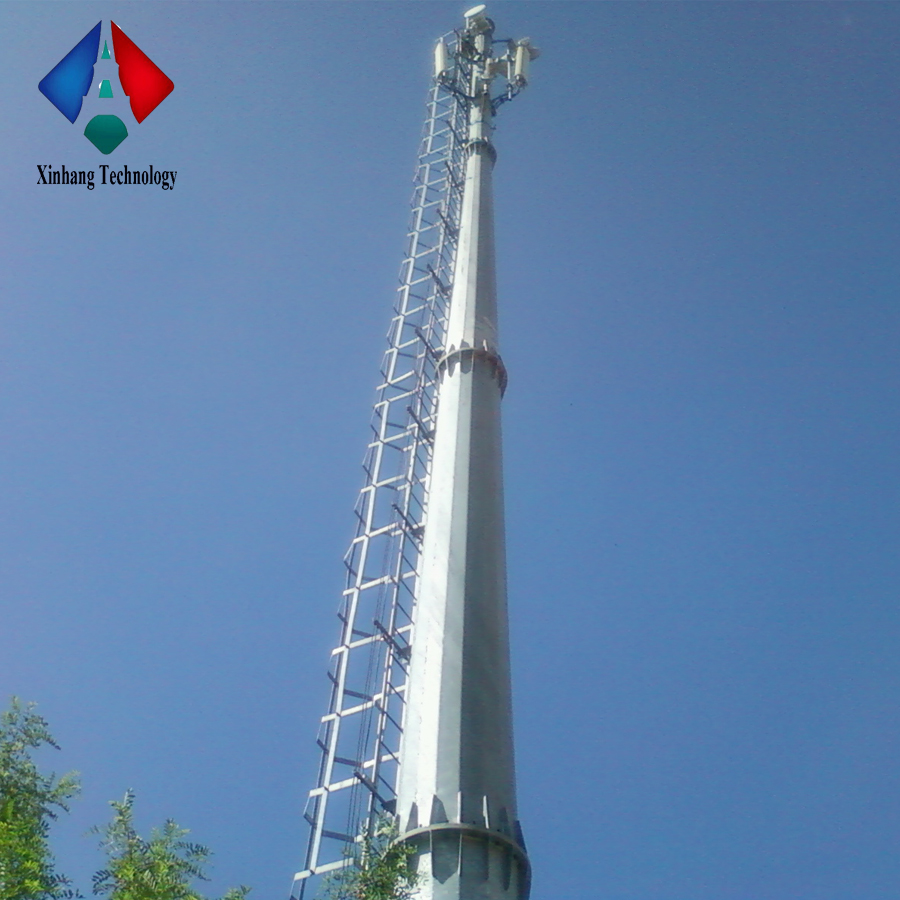 30 Meter Steel Monopole Telecommunication Tower