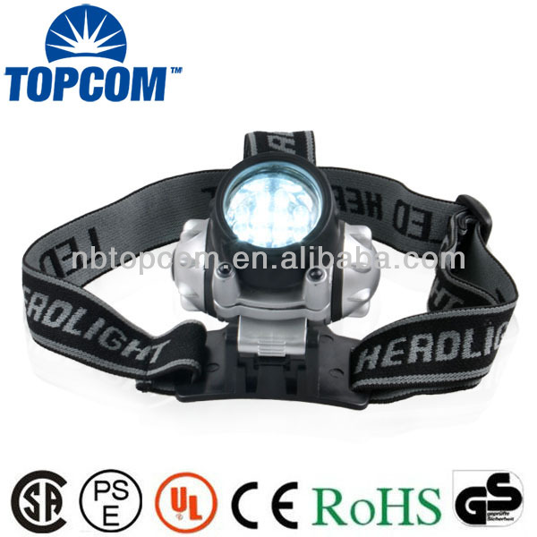 Night fishing red led headlamp