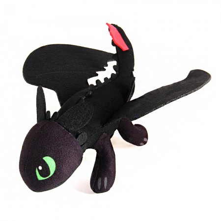 How To Train Your Dragon Night Fury Toothless 23cm Soft Plush Stuffed Doll Toy