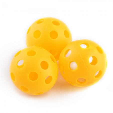 Golf Tennis Practice Training Balls Airflow Hollow Perforated Plastic