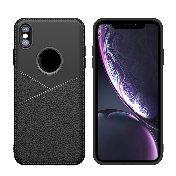 Luxury Shockproof Soft TPU Case For iPhone XS Max Business Style Cover