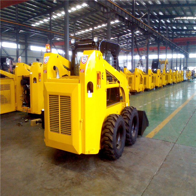 Chinese wheel track skid steer loader price for sale