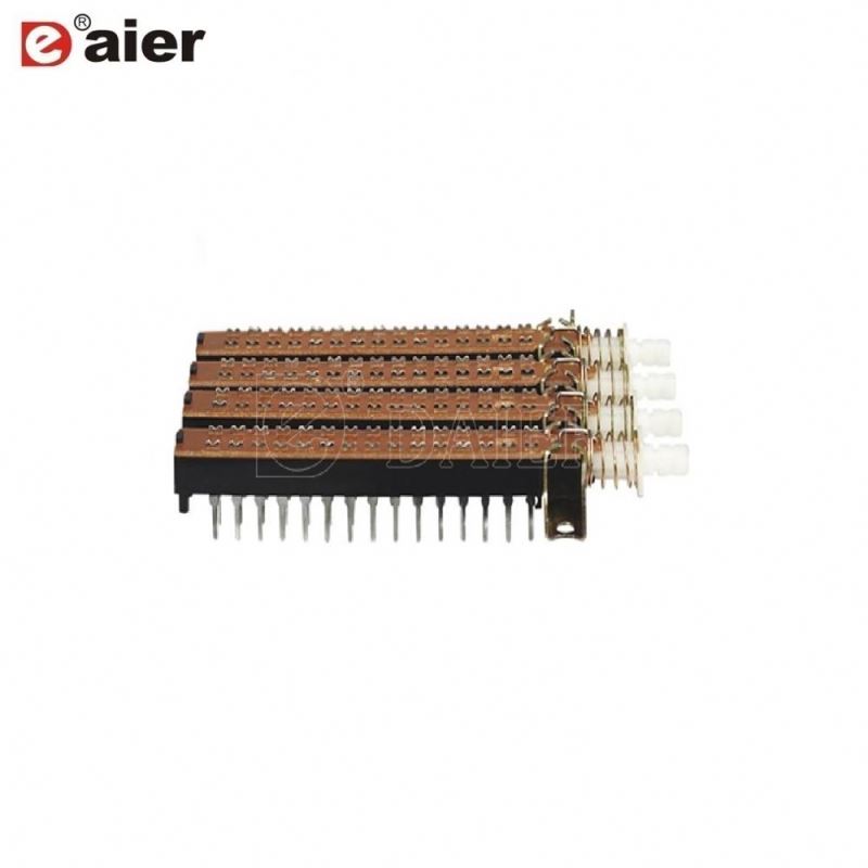 5A 250VAC good quality 10P2T push switch