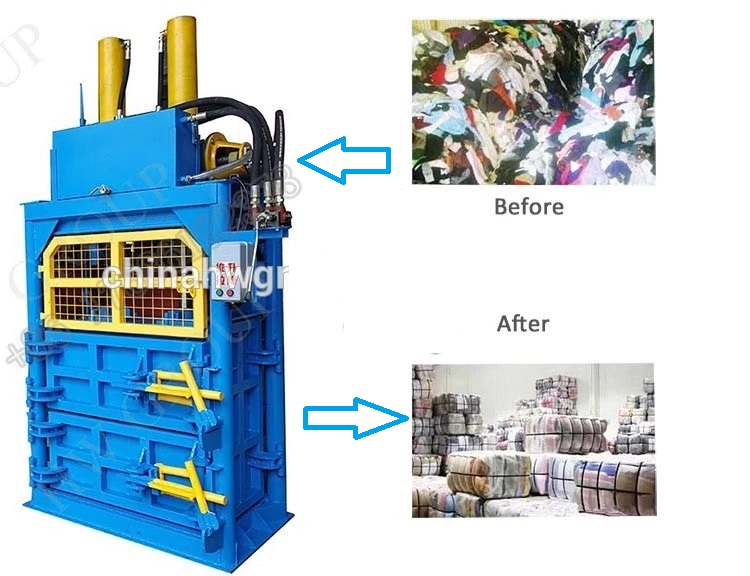 Scrap paper Can Press Baling Machine with air cooler