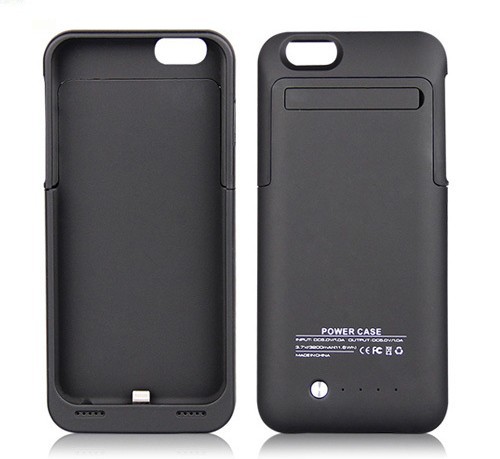 3000 mah Rechargeable Charger External Backup Battery Case Cover for iPhone 6