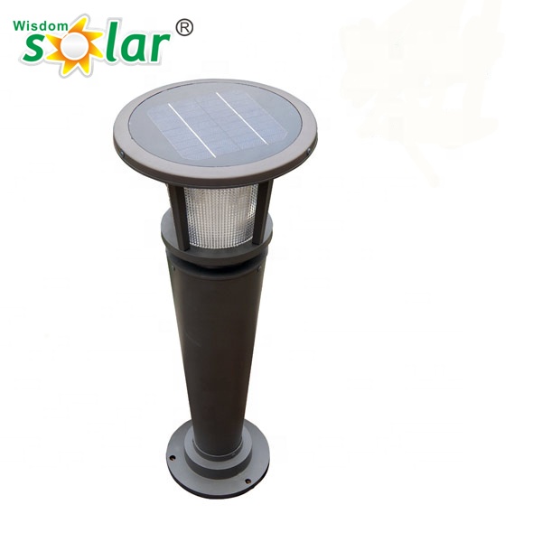 Aluminum solar post top light Mini Solar LED Landscape Light