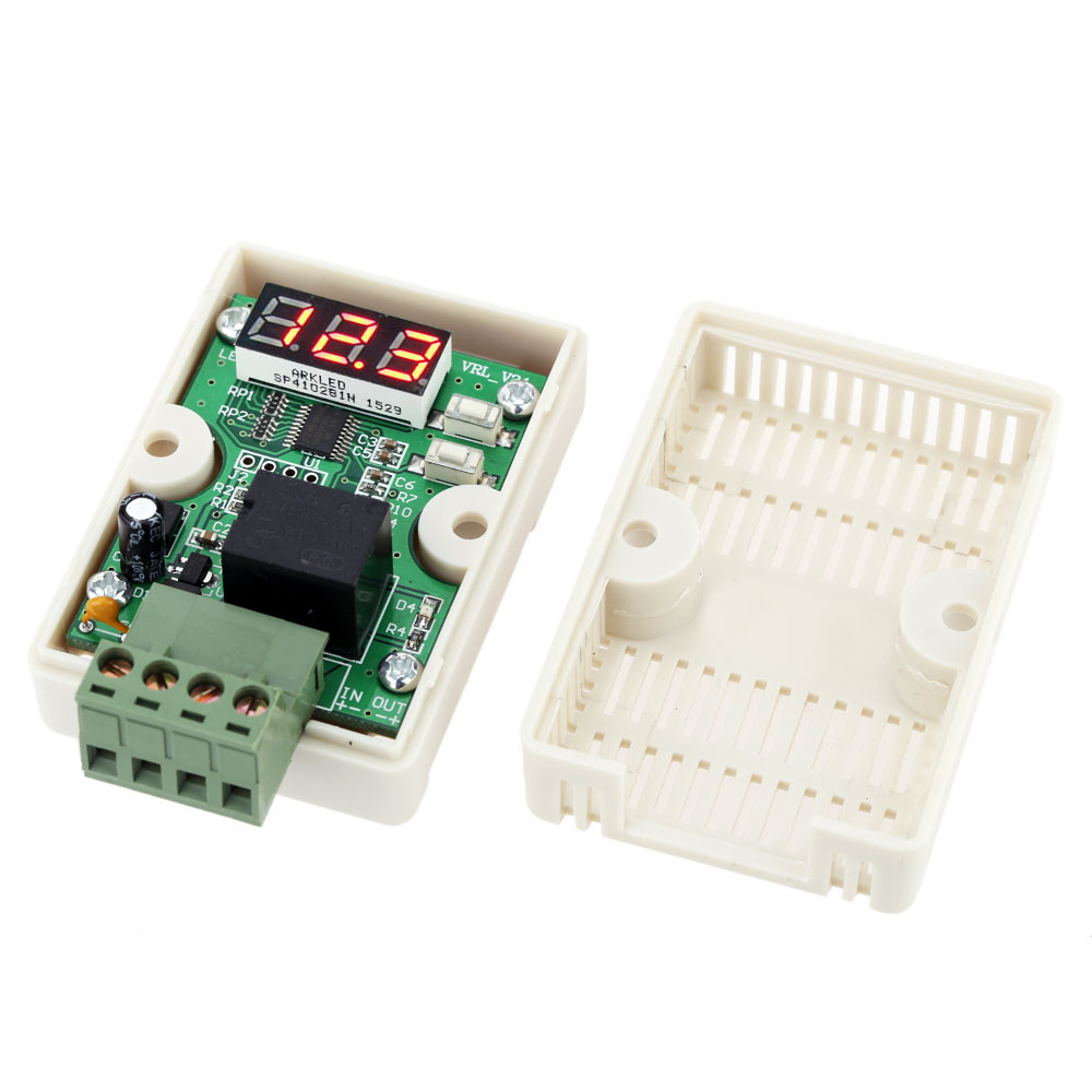 12V Quality Voltage Meter Module Voltage Controller Relay Timer Time Voltage Meter Test Control Delay Switch for Car Battery