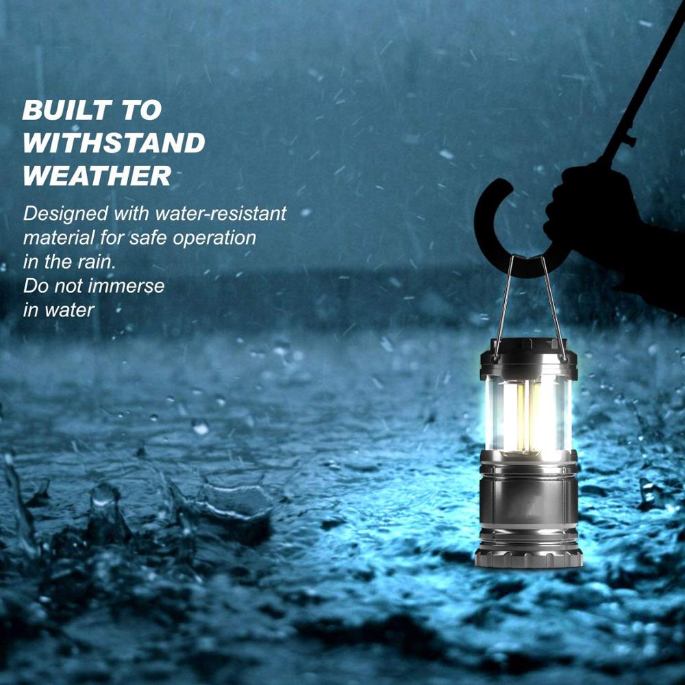 Telescopic camping light Portable camping light LED Lantern Lights for Emergency, Hurricanes, Power Outage, Great Gift Set