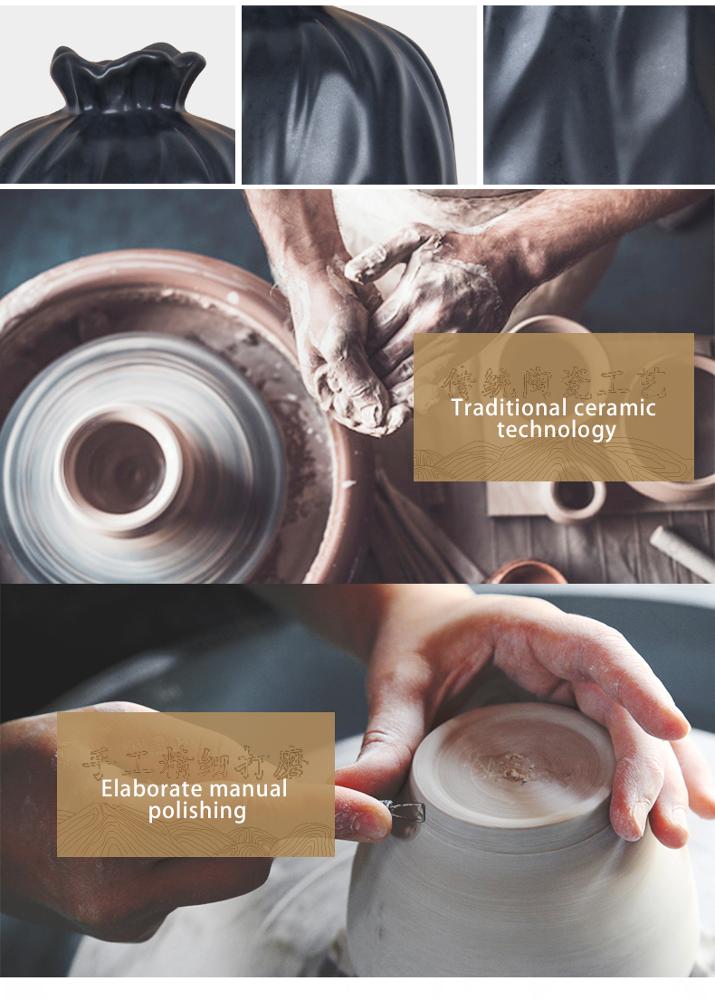 Essential Oil Ceramic Vase Reed Diffuser Ceramic Perfume Diffuser