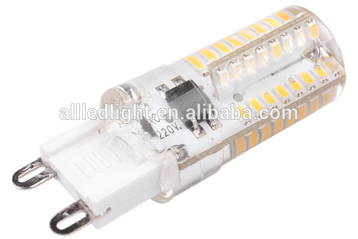 Small Size Epoxy resin glue LED 64pcs 3014 SMD G9 led light bulb