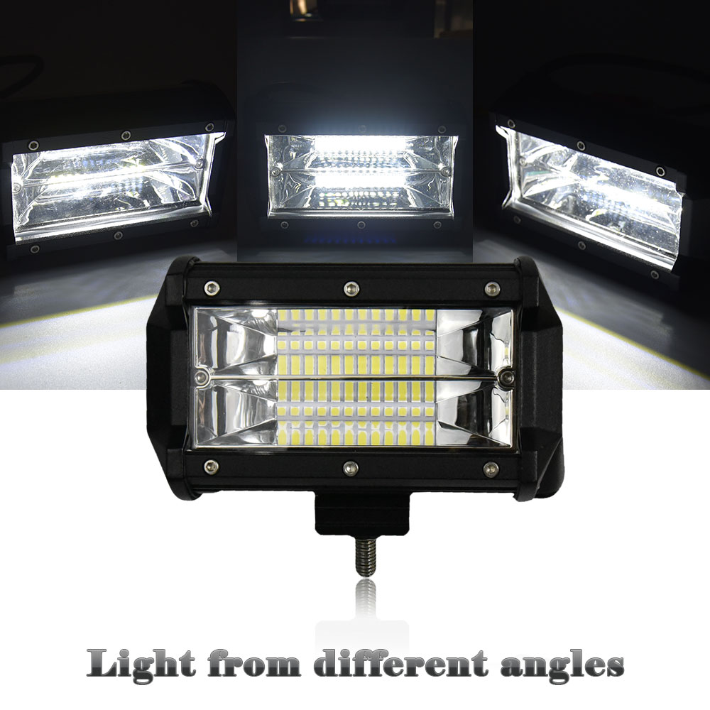 5inch led work light bar offroad driving lamp for truck pickup cars motorcycle