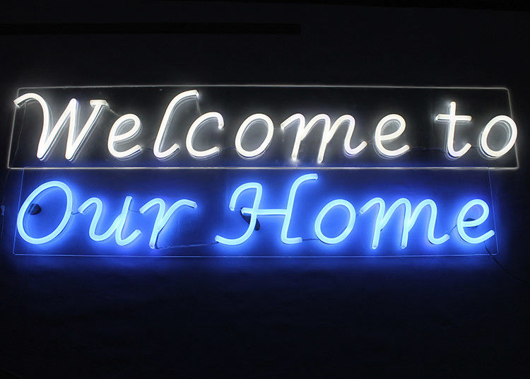 Manufacturer custom waterproof led pink neon light sign with neon letters sign paint