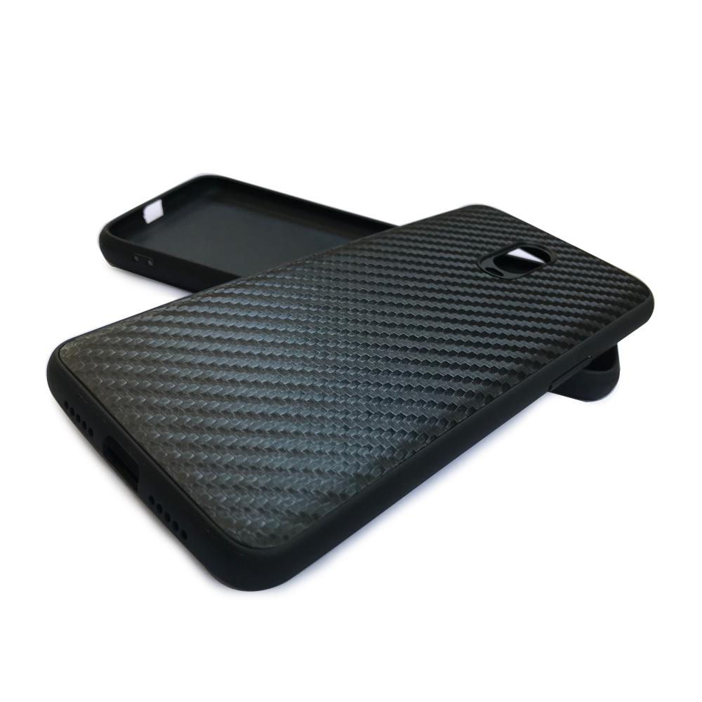 Premium Carbon Fiber  Case Full Sides Protective Shell Back shockproof Cover Design For Huawei 8A Pro