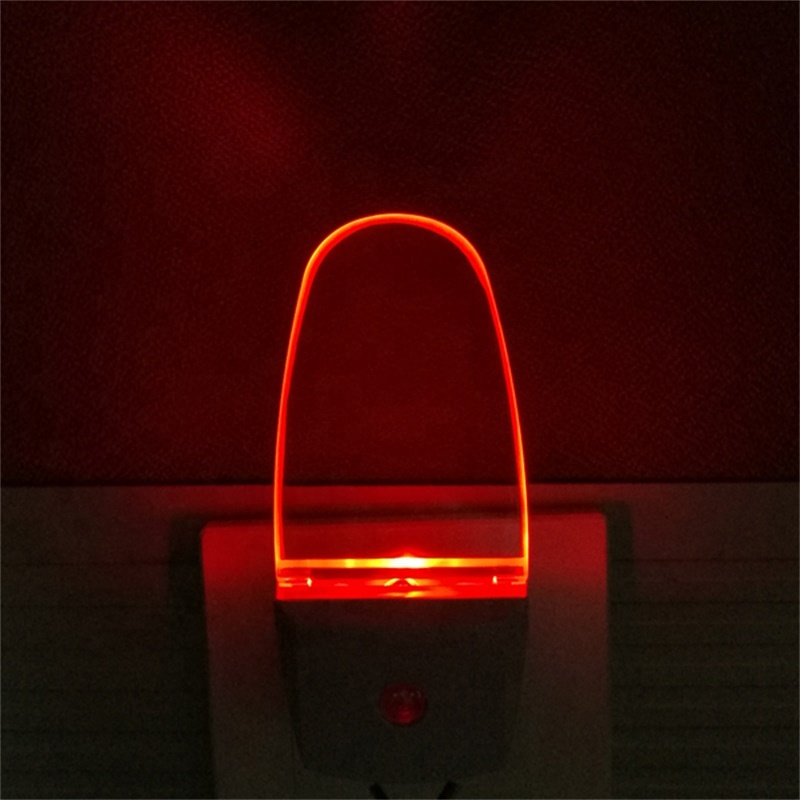 LED night light socket with twilight sensor dusk to dawn auto lamp