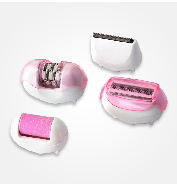 Electric lady epilator  4 in 1 Multi-function Electric Foot File Callus Remover Lady Shaver Epilator For Women