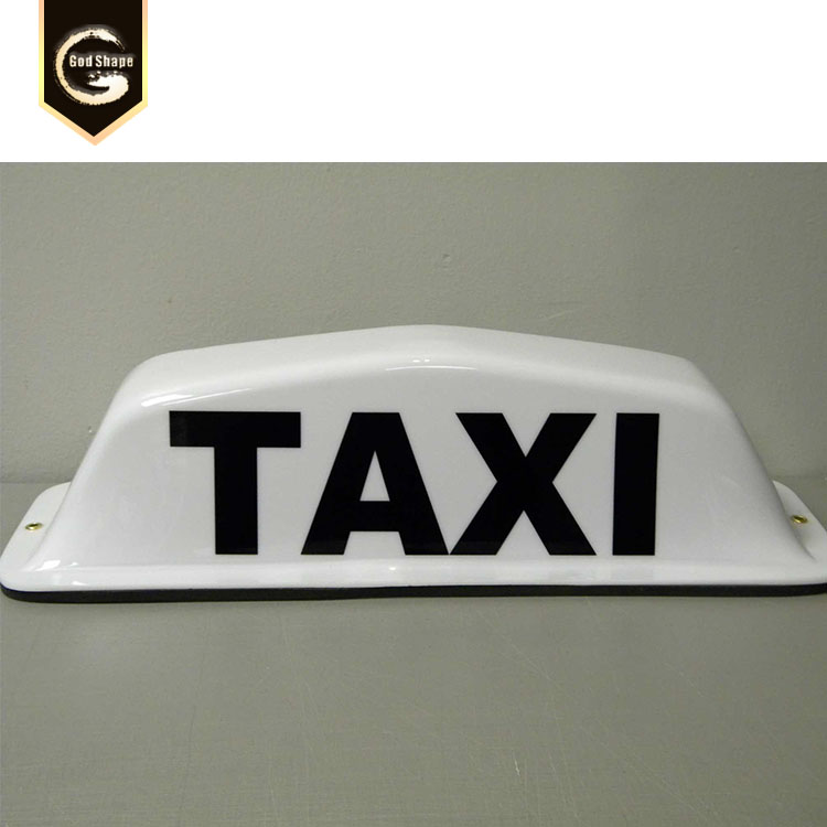 Taxi top light box with magnets led car roof box with outside advertisement