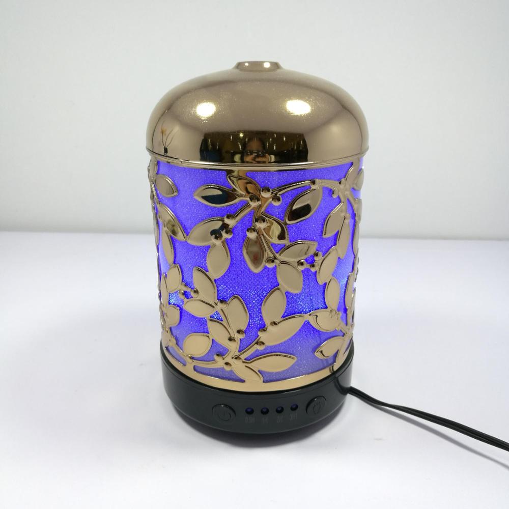 China Taobao Wholesale Aroma Diffuser, Color Changing Metal Aroma Diffuser, Iron Cheap Aroma Diffuser with LED Light