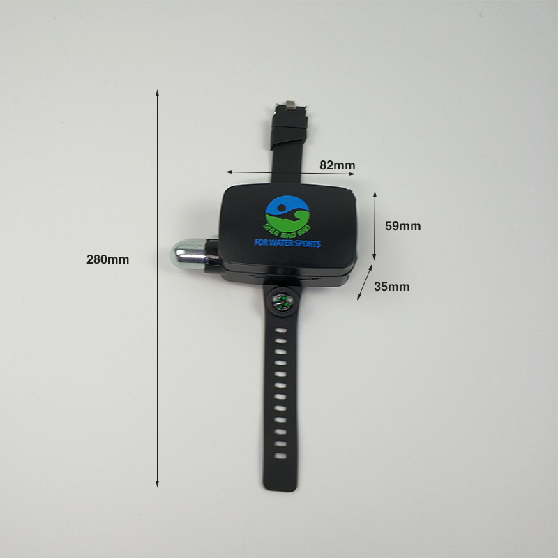 2018 New drowning prevention Lifesaving smart wristband inflatable lifesaving Bracelet