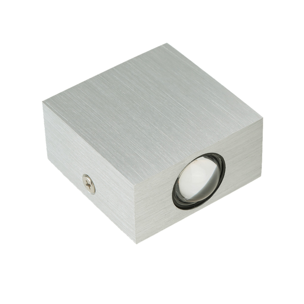 1W 85-265V AC Mini LEDs Modern Simple Style Wall mounted cube Aluminum LED Wall Light Lamp energy-efficient High bright