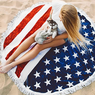 Customized Printing 150*150cm microfiber beach towel