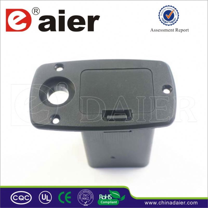 with ear 9v battery case with cover 9v battery holder