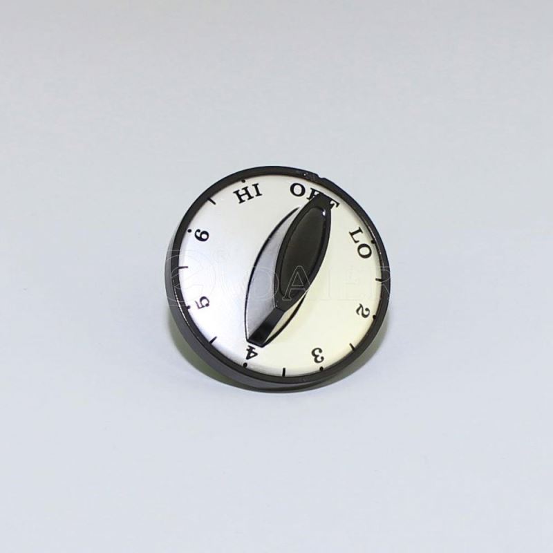 Black Universal Range Stove Oven Control Knob HI OFF LO Gas Control Knobs