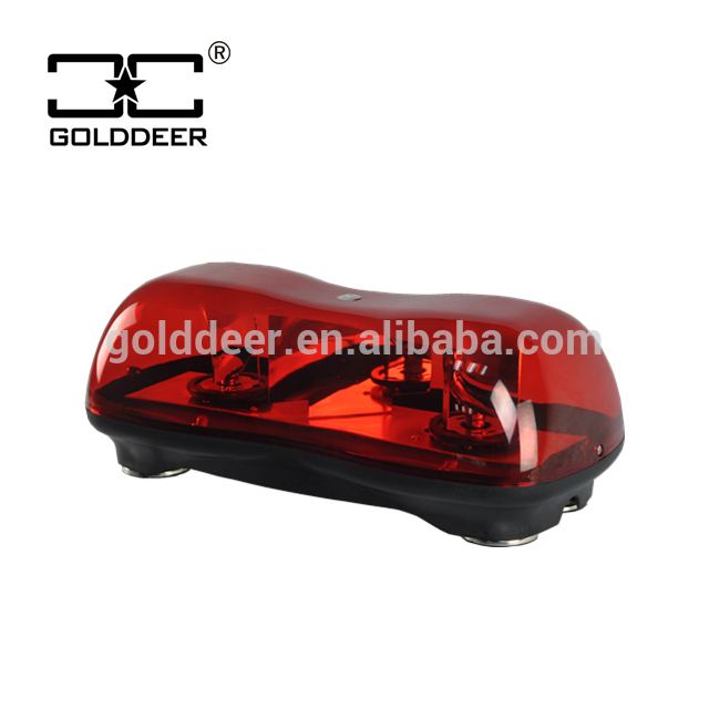 Red Color Halogen Rotating light bar for fire truck car (TBD01451)