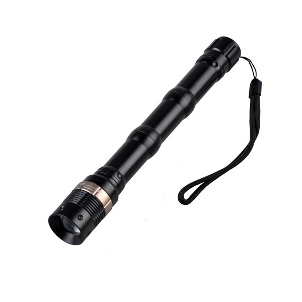 3 Models XPE Rechargeable AA Battery zoom flashlight