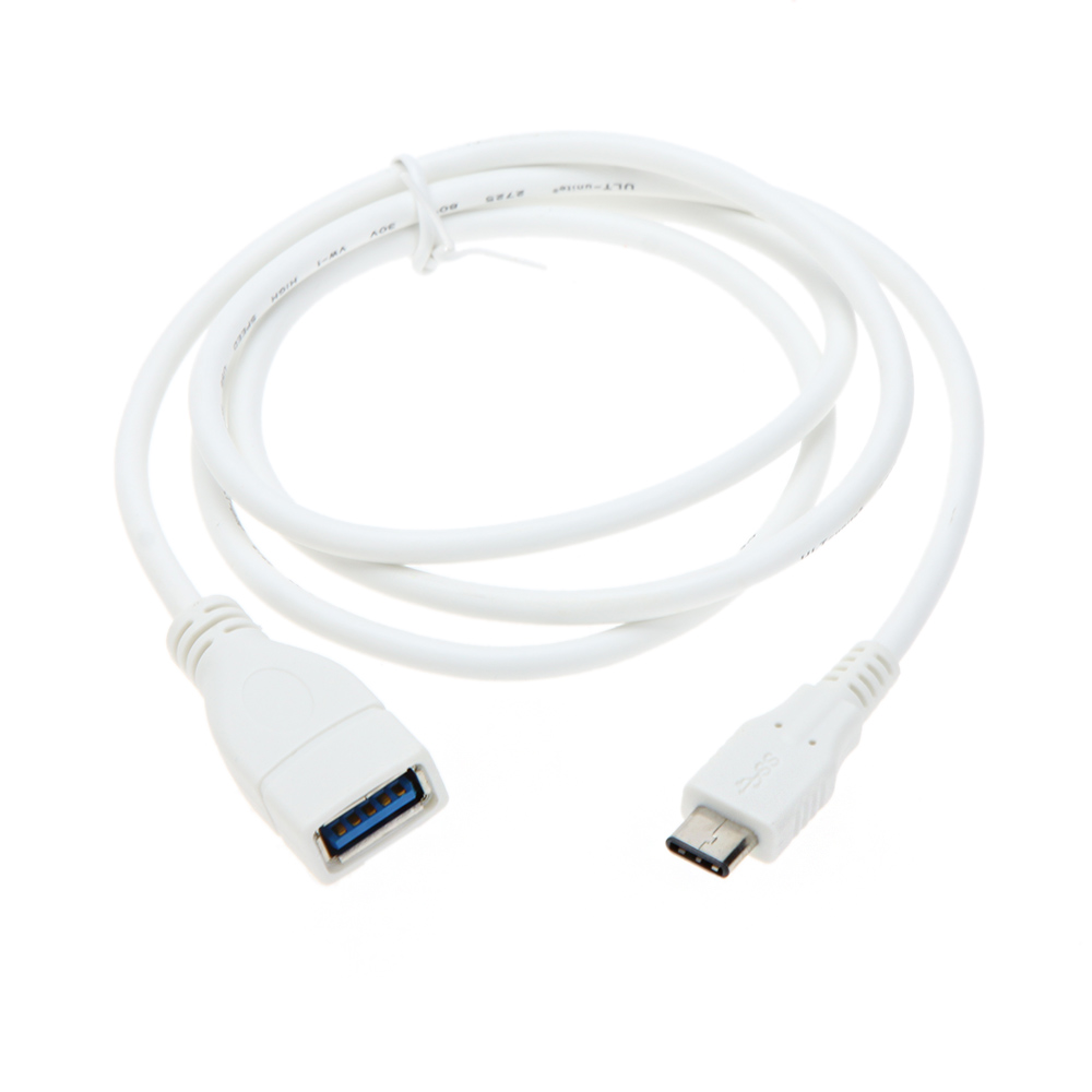 1M 10Gbps High Speed USB 3.1 Type C Male Interface to USB 3.0 A Female Connector Data Transmission Video Output OTG Cable