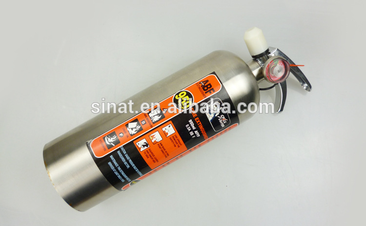 2IB Car Chrome Fire Extinguisher Clean Agent