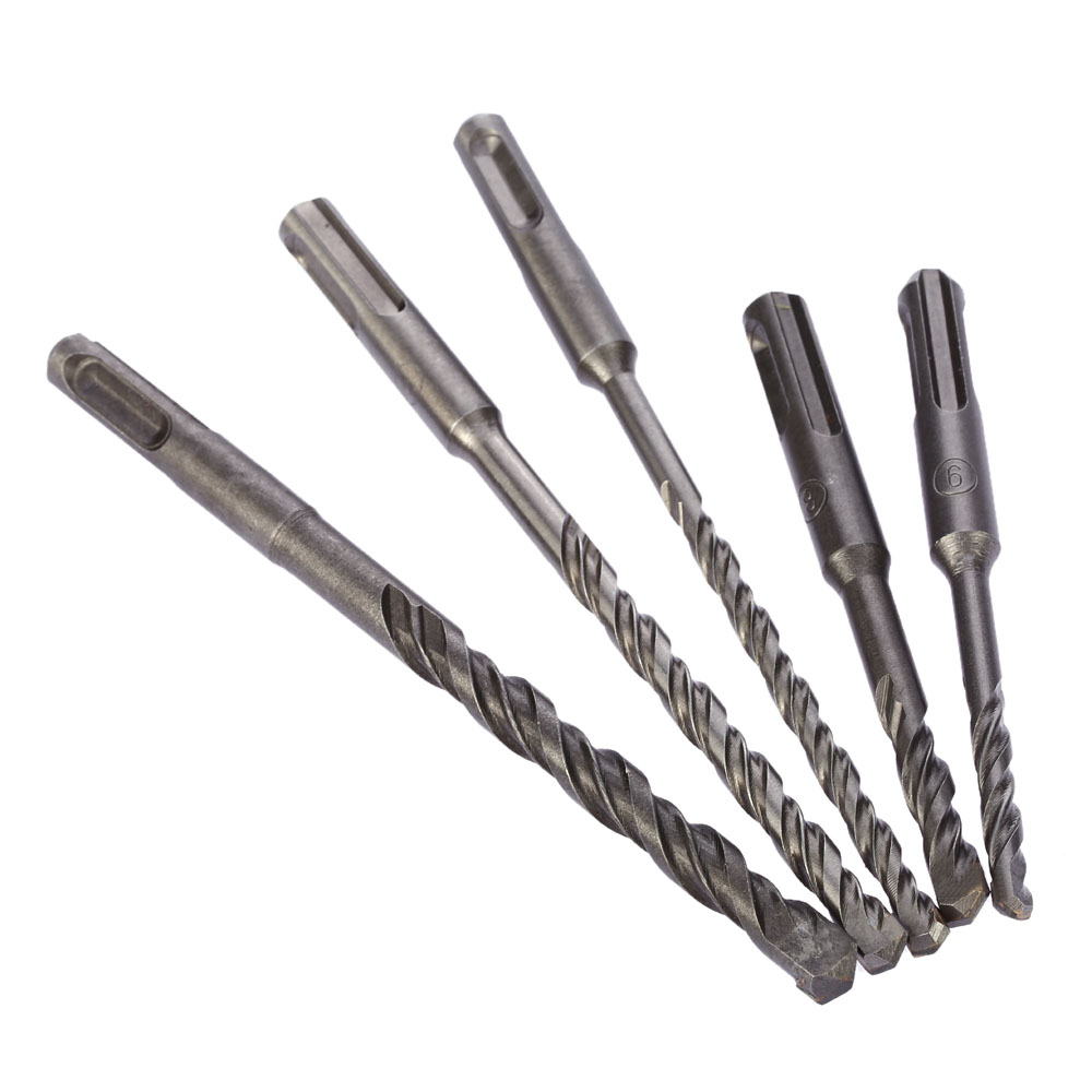 5pcs SDS Rotary Hammer Impact Drill Bit Kit ferramentas Durable SDS+ Drill Bit woodworking power tools herramientas perforator