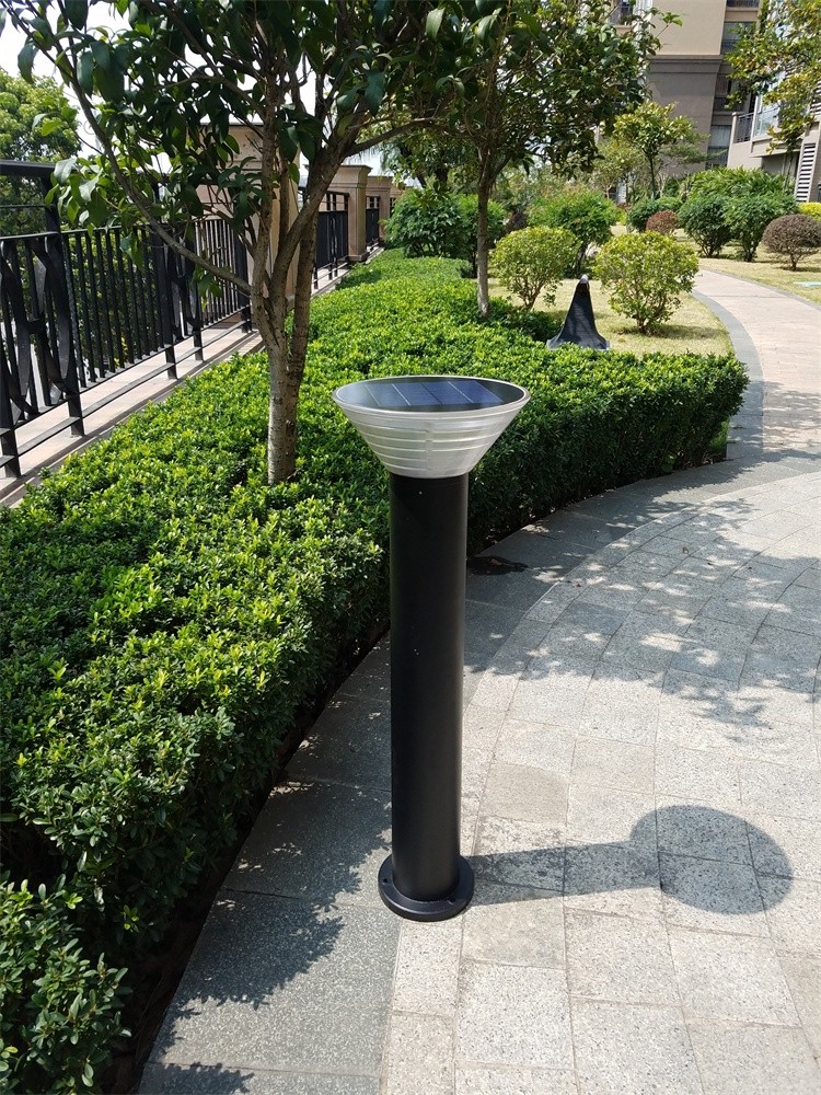 Hot sale 2019 aluminum led waterproof landscape Wireless Outdoor Led Solar Path Lighting Solar garden light solar lawn light