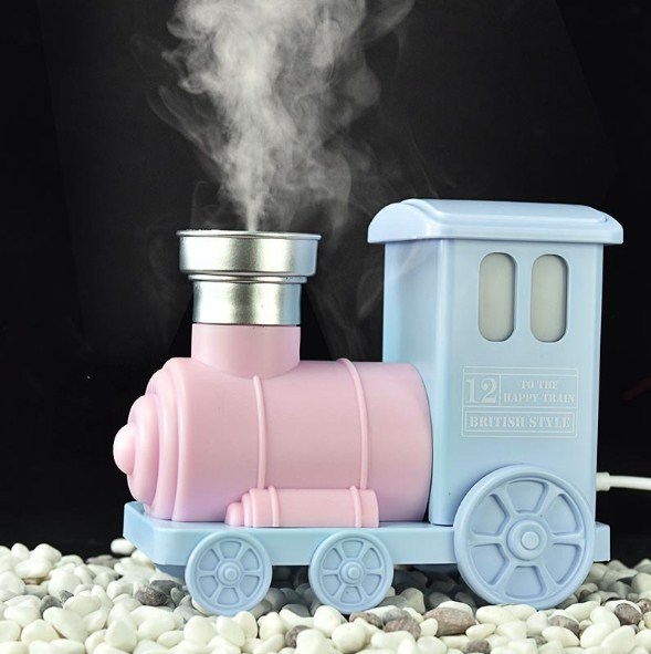 USB Mini Train Humidifier/Ultrasonic Aroma Diffuser for Office Home Car Research Yoga Spa/Gift /Indoor