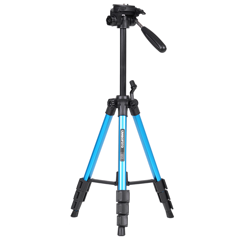SAB234 Lightweight Portable Tripod for DSLR Camera Video Camcorder with 360 Degree Ball Head & Center Column Max.Load 2kg