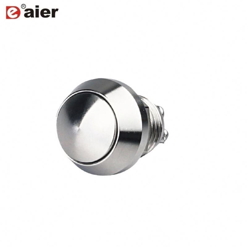 IP67 12mm Momentary 2 Pin Screw Terminal China Porn Metal Switch