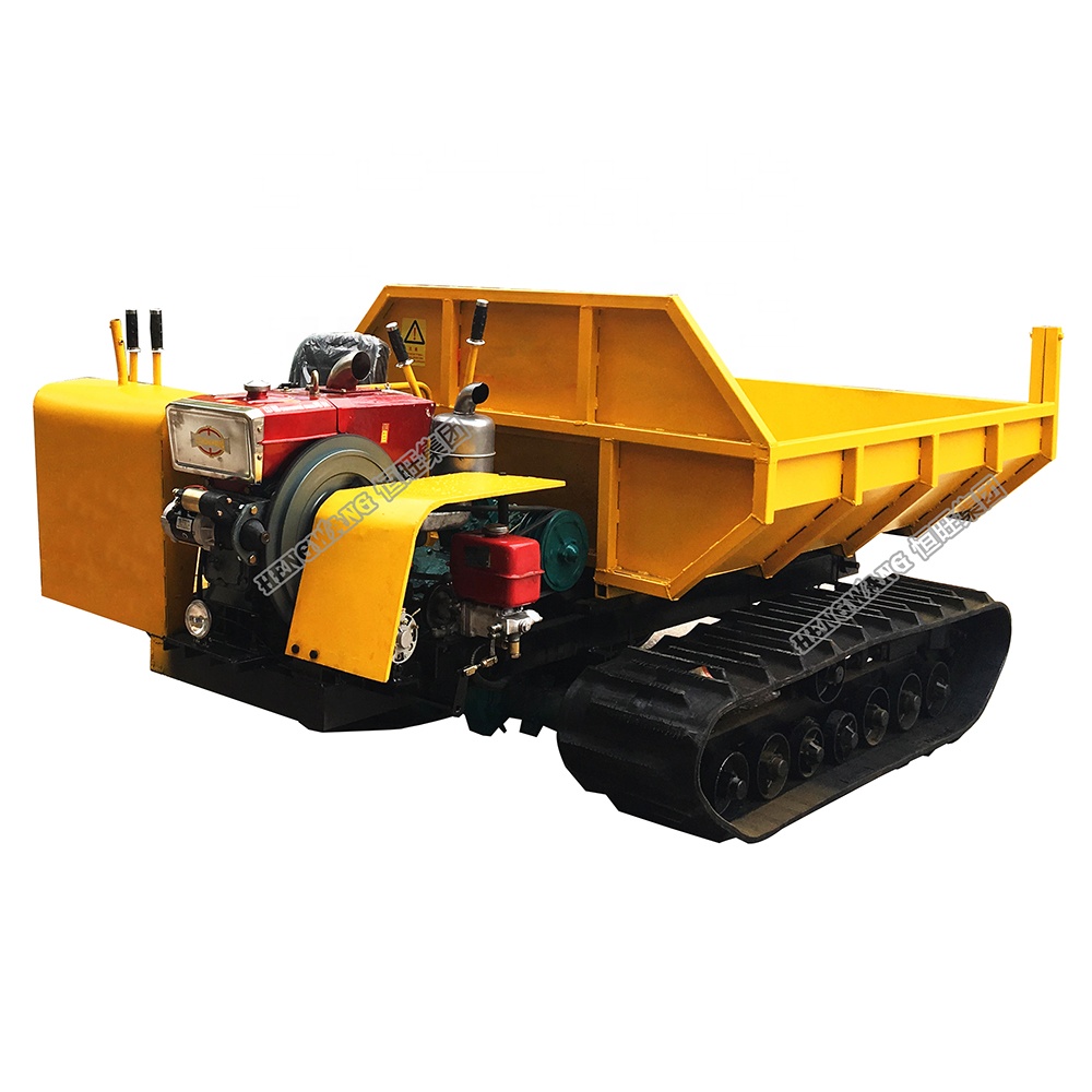 oil palm crawler track dumper transporter carrier terrain