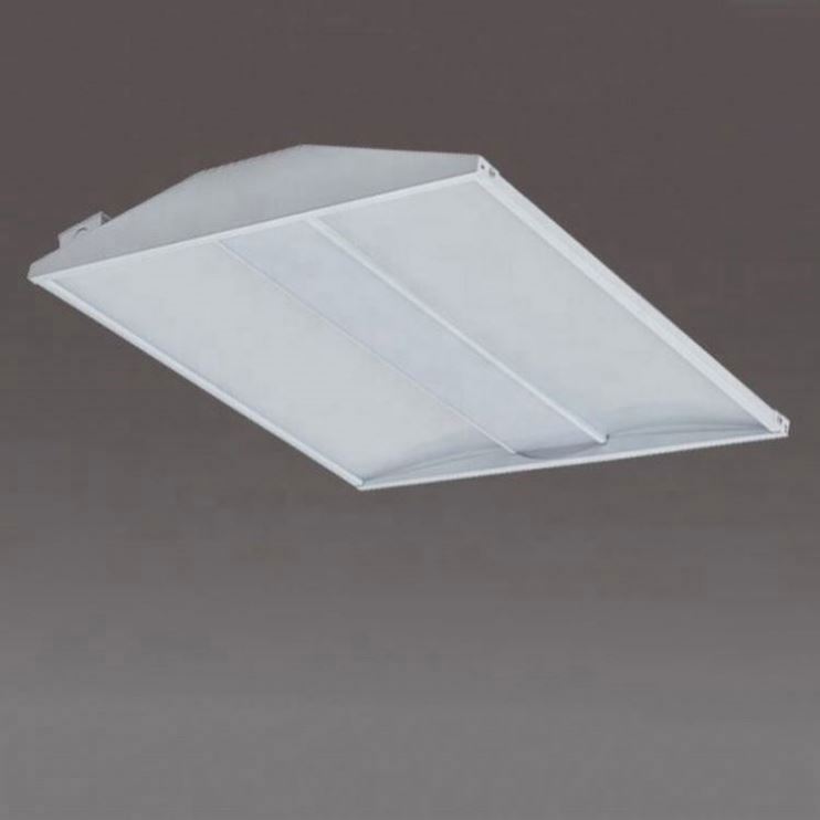 New Arrival  dimmable Recessed 600x600mm led troffer retrofit light 2x2inch led panel light 30w 36w 40w 50w with Dim 0-10V