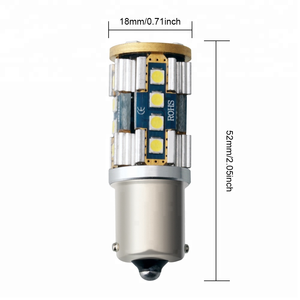 high power led light 1156/1157 3030 20 SMD replacement flashing brake bulb