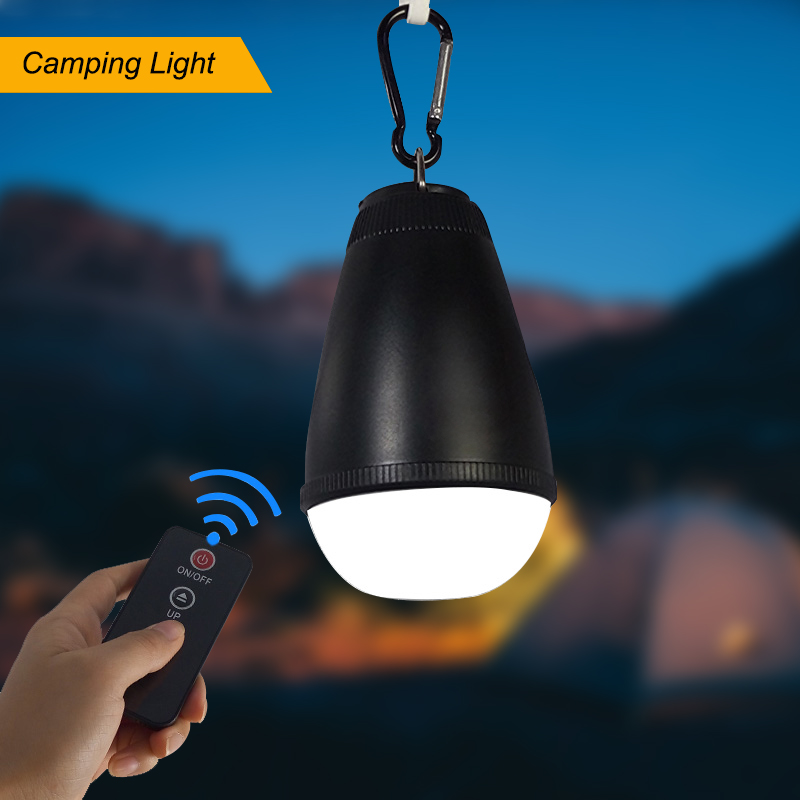 Waterproof remote mosquito killer led camping lamp usb rechargeable hanging light for Carp fishing Angling Camping Backpacking