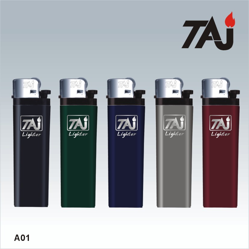 TAJ Brand disposable cigarette flint lighters