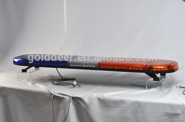 88W Tow Truck Amber Cover Led Emergency Flashing Light bar Strobe Lightbar with Traffic Advisor