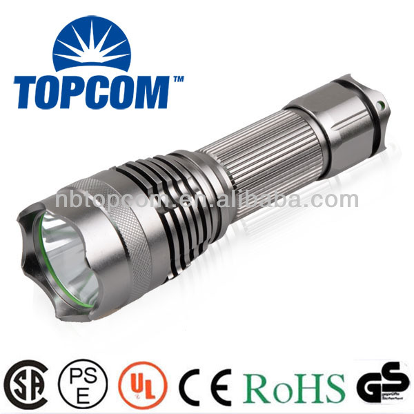 aluminum torch long lighting distance XM-L led tactical flashlight