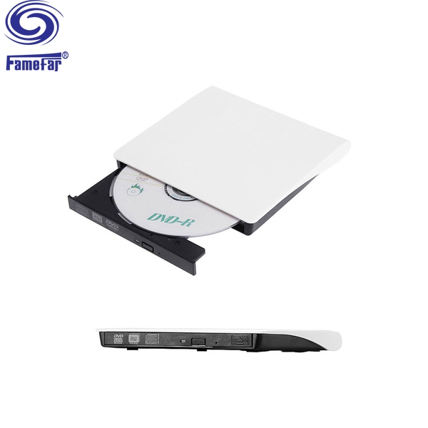 Factory sale usb dvdrw Portable Slim DVDROM Burner Writer