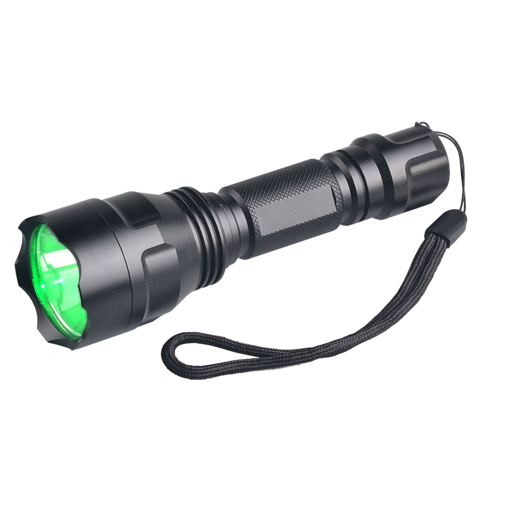 3W XPE LED White Green Red Hunting Flashlight for Hunting