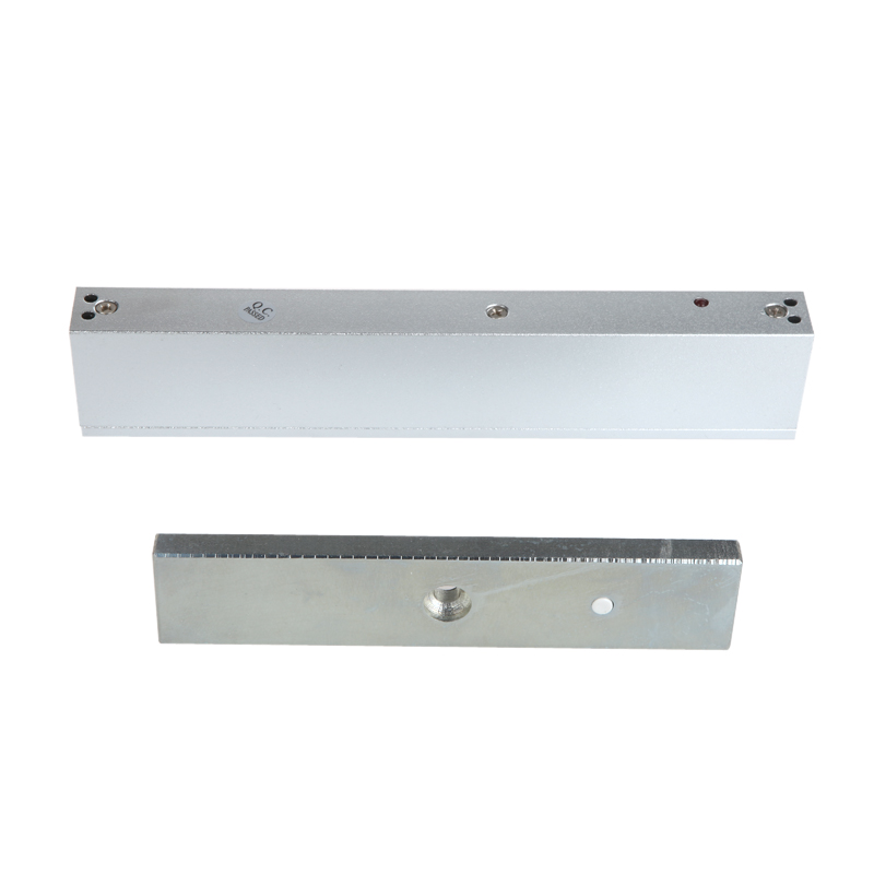 Single Door Lock Electronic 12V Electric Magnetic Electromagnetic Lock 280KG (600LB) Holding Force for Access Control LED Light